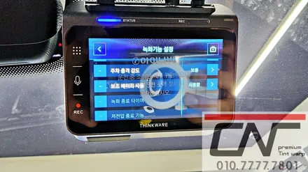 BMW440i컨버터블_아이나비 QXD1 그리고 케어셀CZ12A 보조배터리 아이나비커넥티드 대전 서구
