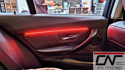 BMW F30 320d 대전엠비언트 시공으로 화려한 실내 만들기 / 대전 서구
