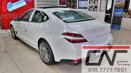 제네시스 G70 대전솔라가드프리미엄 티타늄 시공기 / 대전 서구