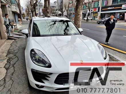 외계인이 만들었다는 포르쉐 마칸S 아이나비 칼트윈ER 썬팅재시공과 왕눈이 블랙박스 설치하기 // 대전카프리(CAF) / 대전 서구