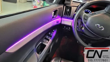 인피니티 G35세단S 감성돋는 실내 슬림형아크릴 대전엠비언트로 여러색상 표현하기 / 대전 서구
