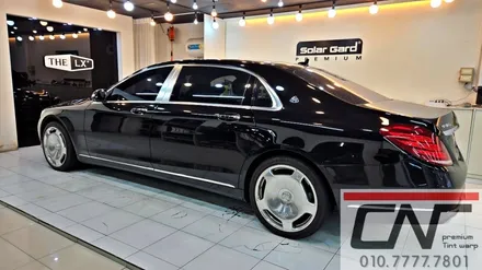 대전수입차틴팅 : 벤츠 S500 마이바흐 하버캠프 세라믹본드 풀시공 / 대전 서구 가장동