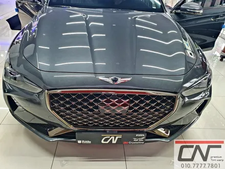 G70 내려간 번호판만큼 스포티해보이는 전면부 // 대전카프리(CAF) / 대전 서구