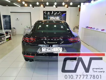 포르쉐 파나메라4 하이브리드 \'대전하버캠프\' 세라믹본드 그리고 아이나비QXD3000pro 시공기 / 대전 서구