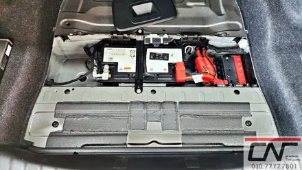 BMW530i 대전보조배터리 그리고 블랙박스 아이나비 QXD1 시공기_완벽한주차녹화 / 대전 서구