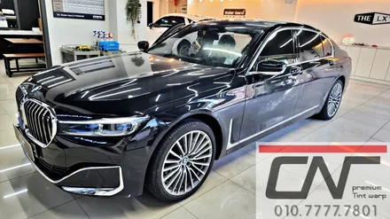 대전썬팅추천_BMW740LI 하버캠프 세라믹본드 썬팅재시공 / 대전 서구
