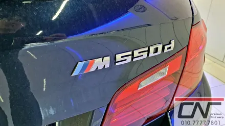 대전카멜레온썬팅 * BMW M550D 켈란CR의 아름다운 색상의 썬팅입히기 / 대전 서구