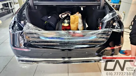 메르세데스 벤츠 S580 마이바흐 대전PPF보호필름 뒷범퍼 재시공 / 대전 서구