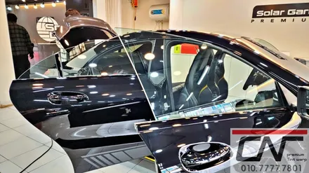 대전열차단썬팅 * 벤츠 CLA45amg 50주년 하버캠프 베스트본드 측후면 그리고 썬루프시공기 / 대전 서구