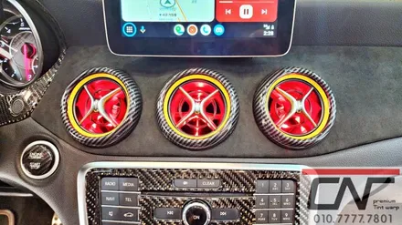 벤츠 CLA45AMG 50주년 에디션 순정송풍구 살린 대전엠비언트 시공기 / 대전 서구