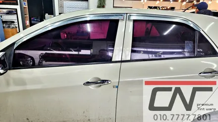 대전자동차썬팅재시공_올뉴모닝 저렴한 썬팅 측후면 재시공 (오래된썬팅제거) / 대전 서구