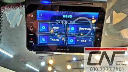 대전아이나비 : 포르쉐 카이엔쿠페 QXD1플러스 블랙박스 시공 / 대전 서구 가장동