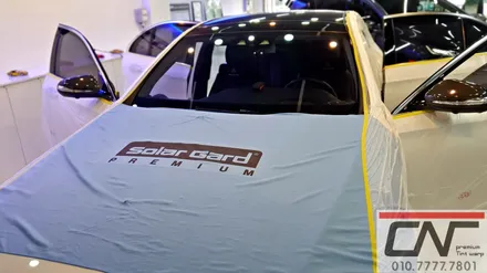 대전솔라가드프리미엄 * 벤츠 W213 E300 빛바랜 필름 제거 후 솔라가드퀀텀 재시공기 / 대전 서구