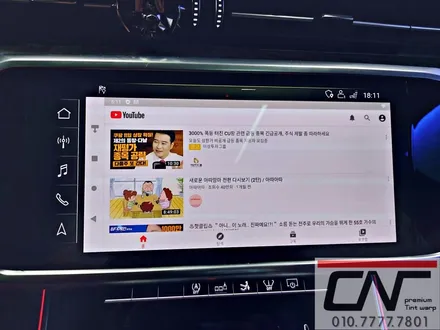 2020 아우디 A7(4k) 안드로이드 오토 재대로활용하기 스마트A200 설치 // 대전카프리(CAF) / 대전 서구