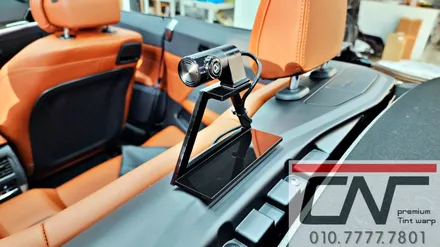 BMW440i컨버터블_아이나비 QXD1 그리고 케어셀CZ12A 보조배터리 아이나비커넥티드 대전 서구