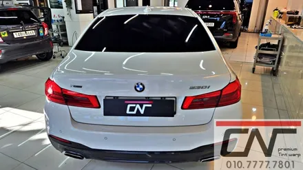 대전썬팅재시공 : BMW 5시리즈 하버캠프 로얄본드 시공기 / 대전 서구 가장동