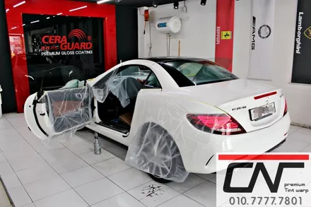 대전썬팅 잘하는곳 * 벤츠 SLC 43AMG 3M 크리스탈시공기 / 대전 서구 가장동