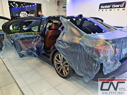 대전카멜레온썬팅 * BMW M550D 켈란CR의 아름다운 색상의 썬팅입히기 / 대전 서구