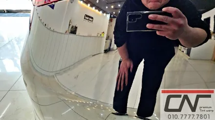 메르세데스 벤츠 S580 마이바흐 대전PPF보호필름 뒷범퍼 재시공 / 대전 서구
