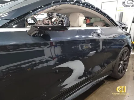 벤츠 S63 AMG 쿠페 전체랩핑 시공기 수원 자동차 랩핑 전문점 씨앤큐원 에서! / 수원 오목천동