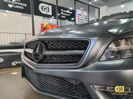 벤츠 CLS 63AMG 새틴 블랙락그레이 전체랩핑 시공기 수원랩핑 전문점 씨앤큐원 에서 / 수원 오목천동