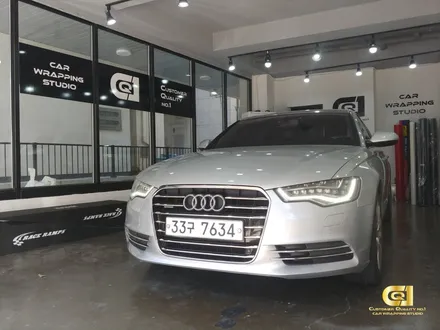 아우디 A6 크롬 그릴랩핑 수원 그릴랩핑은 여기서! / 수원 오목천동