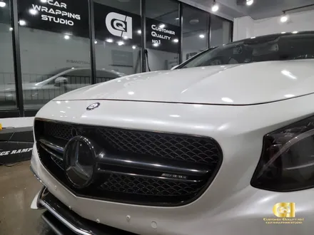 벤츠 S63 AMG 쿠페 전체랩핑 시공기 수원 자동차 랩핑 전문점 씨앤큐원 에서! / 수원 오목천동