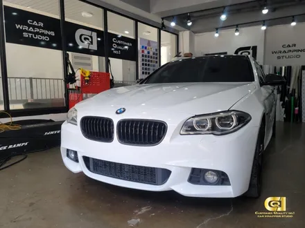 BMW 528I 전체랩핑 제거시 전체시공! 수원랩핑 전문점 씨앤큐원에서 / 수원 오목천동