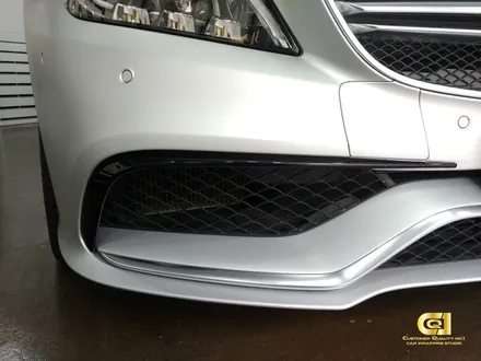 CLS 64AMG의 매트한 변신 수원 자동차 랩핑 전문점 씨앤큐원에서 매트 실버 메탈릭 전체랩핑 시공기! / 수원 오목천동