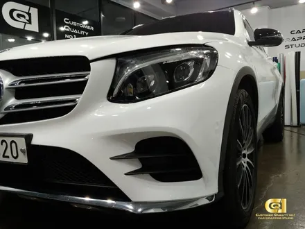 벤츠 GLC 화이트 전체랩핑 수원랩핑 전문점 씨앤큐원 에서! / 수원 오목천동