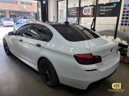 BMW 528I 전체랩핑 제거시 전체시공! 수원랩핑 전문점 씨앤큐원에서 / 수원 오목천동