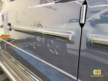 벤츠 G450D 나이트 패키지 시공으로 드레스업 완성 G바겐 크롬죽이기 시공은 수원랩핑 전문점 씨앤큐원 / 수원 오목천동