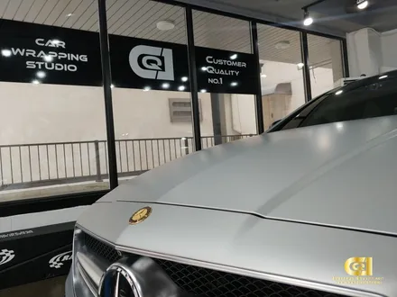CLS 64AMG의 매트한 변신 수원 자동차 랩핑 전문점 씨앤큐원에서 매트 실버 메탈릭 전체랩핑 시공기! / 수원 오목천동