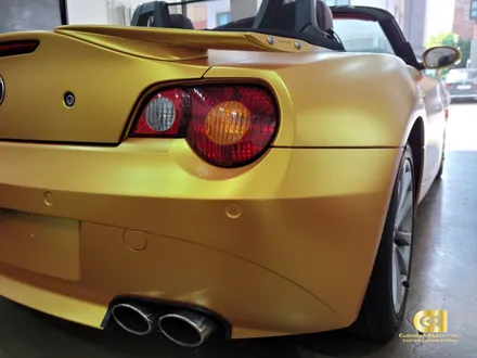 BMW Z4 전체랩핑 시공으로 드래스업 완료! 수원랩핑 전문점 씨앤큐원에서 Z4 에너제틱옐로우 전체랩핑 시공기 / 수원 오목천동
