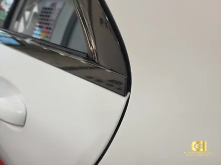 벤츠 S 63AMG 새틴화이트 전체랩핑 시공완료 수원랩핑 전문점 씨앤큐원에서 / 수원 오목천동