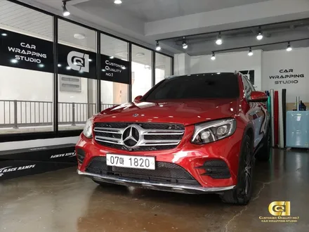 벤츠 GLC 화이트 전체랩핑 수원랩핑 전문점 씨앤큐원 에서! / 수원 오목천동