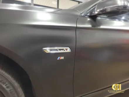 BMW 520d 새틴블랙 전체랩핑시공기! 수원랩핑 전문점 씨앤큐원에서 시공 완료 / 수원 오목천동