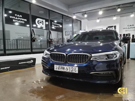 BMW 520d 생활보호 패키지로 차량 보호하기 추가 시공 크롬 죽이기! 수원 자동차 랩핑 전문점 씨앤큐원 에서 / 수원 오목천동