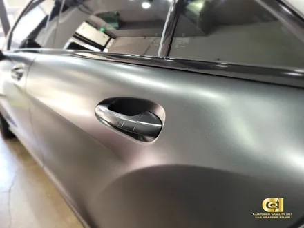 벤츠 CLS 63AMG 새틴 블랙락그레이 전체랩핑 시공기 수원랩핑 전문점 씨앤큐원 에서 / 수원 오목천동