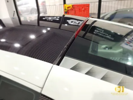 아우디 R8 v10 리얼카본 패키지 랩핑 시공 수원랩핑 전문점 씨앤큐원 에서 / 수원 오목천동