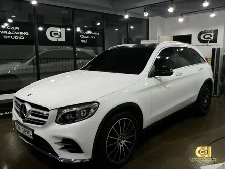 벤츠 GLC 화이트 전체랩핑 수원랩핑 전문점 씨앤큐원 에서! / 수원 오목천동