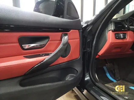 BMW 428I 쿠페 실내를 카본으로 바꾸기 수원랩핑전문점 씨앤큐원에서 4시리즈 카본실내랩핑 시공기 / 수원 오목천동