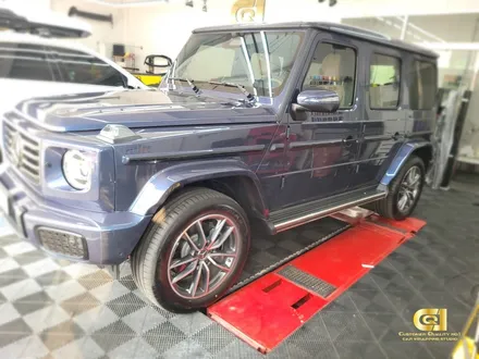 벤츠 G450D 나이트 패키지 시공으로 드레스업 완성 G바겐 크롬죽이기 시공은 수원랩핑 전문점 씨앤큐원 / 수원 오목천동