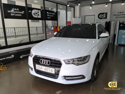 아우디 A6전체랩핑 시공기 자동차 랩핑 전문점 씨앤큐원 에서! / 수원 오목천동