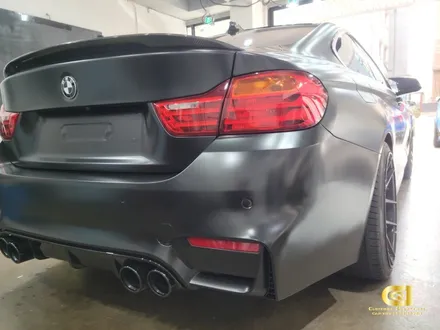 BMW 428I 쿠페 M4룩 새틴블랙 전체랩핑시공 수원랩핑 전문점 씨앤큐원 에서! / 수원 오목천동