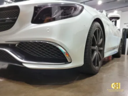 벤츠 S63 AMG 쿠페 전체랩핑 시공기 수원 자동차 랩핑 전문점 씨앤큐원 에서! / 수원 오목천동