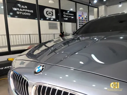 BMW 520d 새틴블랙 전체랩핑시공기! 수원랩핑 전문점 씨앤큐원에서 시공 완료 / 수원 오목천동
