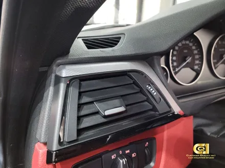 BMW 428I 쿠페 실내를 카본으로 바꾸기 수원랩핑전문점 씨앤큐원에서 4시리즈 카본실내랩핑 시공기 / 수원 오목천동