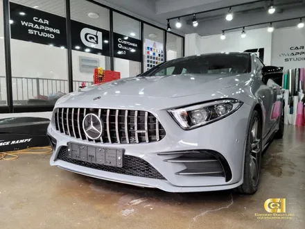 벤츠 CLS 53AMG 공구리 전체랩핑 시공 수원랩핑 전문점 씨앤큐원 에서! / 수원 오목천동