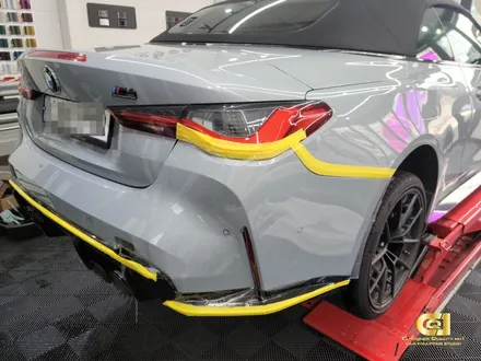 BMW M4 리어 범퍼와 디퓨저 PPF 시공으로 자동차 보호 완료 수원랩핑 전문점 씨앤큐원 / 수원 오목천동